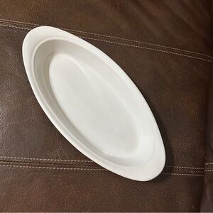 Dish Au Gratin / Casserole Dish CorningWare‎ French White 12 oz. Excellent Cond.